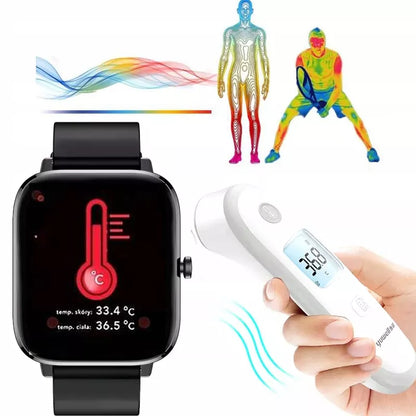 IŠMANUSIS LAIKRODIS MOTERIŠKAS LAIKRODIS SMS ŽINGSNIAI PULSAS SKAMBUČIAI PRO SMART WATCH 3 DIRŽELIAI
