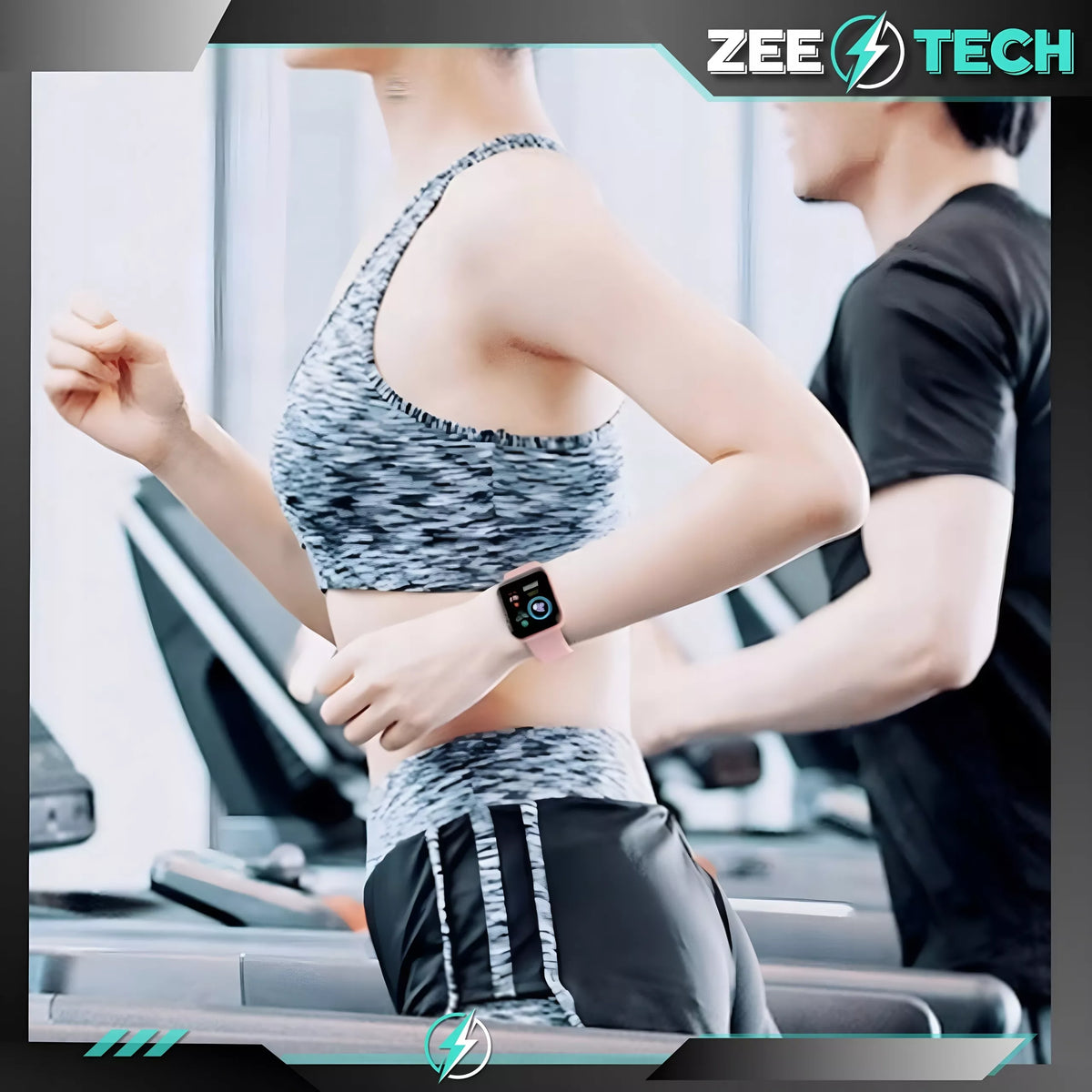 SMARTWATCH LAIKRODIS VYRIŠKAS MOTERIŠKAS SPORTINĖ JUOSTA PULSAS KRAUJOSPŪDIS ŽINGSNIAI MIEGAS