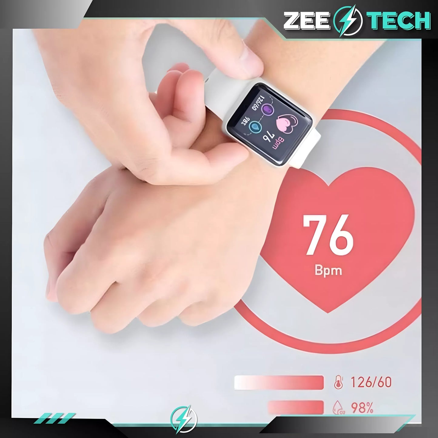 SMARTWATCH LAIKRODIS VYRIŠKAS MOTERIŠKAS SPORTINĖ JUOSTA PULSAS KRAUJOSPŪDIS ŽINGSNIAI MIEGAS