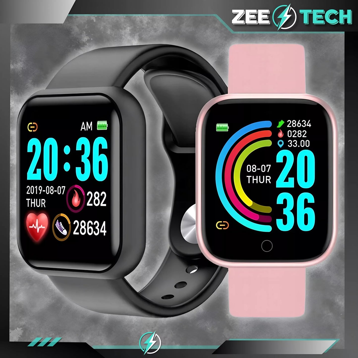 SMARTWATCH LAIKRODIS VYRIŠKAS MOTERIŠKAS SPORTINĖ JUOSTA PULSAS KRAUJOSPŪDIS ŽINGSNIAI MIEGAS