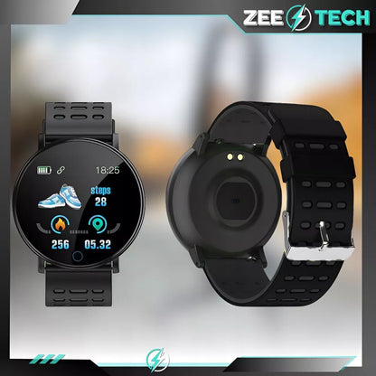 SMARTWATCH LAIKRODIS SPORTINĖ Apyrankė VYRIŠKA MOTERIŠKA ŽINGSNIAI PULSAS PRANEŠIMAI