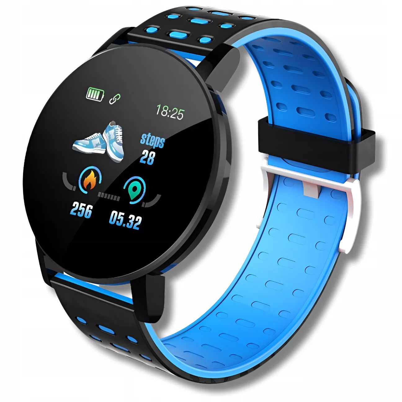 SMARTWATCH LAIKRODIS SPORTINĖ Apyrankė VYRIŠKA MOTERIŠKA ŽINGSNIAI PULSAS PRANEŠIMAI