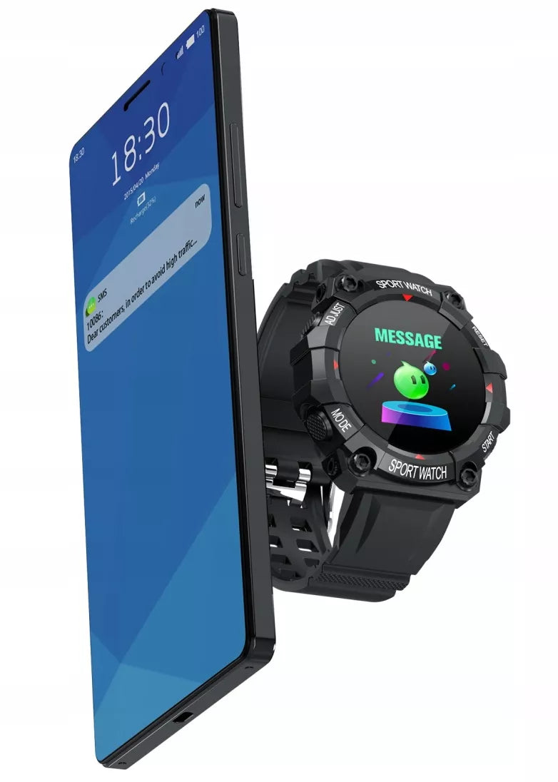 Smartwatch/Smartband – laikrodis su širdies ritmo monitoriumi ir žingsniamačiu