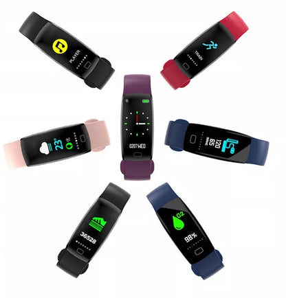 SMARTWATCH SMARTBAND laikrodis Širdies ritmo monitorius Žingsniamatis