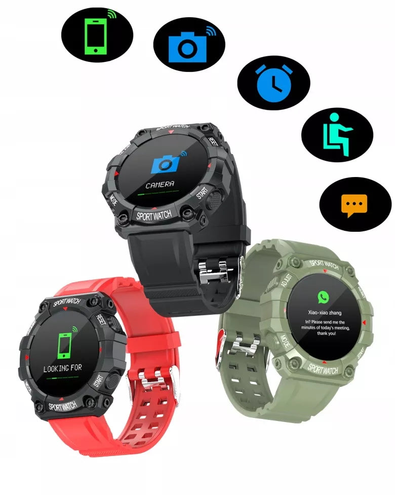 Smartwatch/Smartband – laikrodis su širdies ritmo monitoriumi ir žingsniamačiu