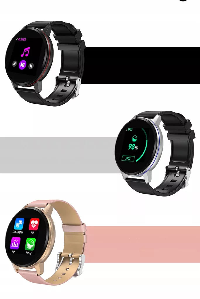 SMARTWATCH SMARTBAND laikrodis Širdies ritmo monitorius Žingsniamatis