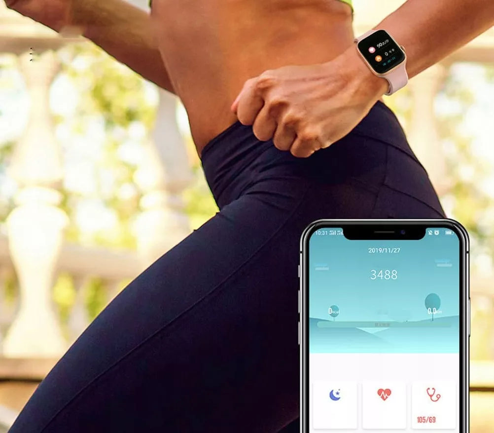 SMARTWATCH laikrodis SPORT pulsometras ŽINGSNIOMATIS