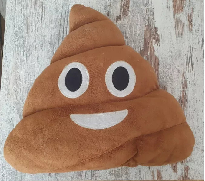 Juokinga „Poop“ pagalvėlė 35 cm