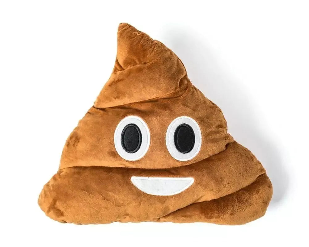 Juokinga „Poop“ pagalvėlė 35 cm