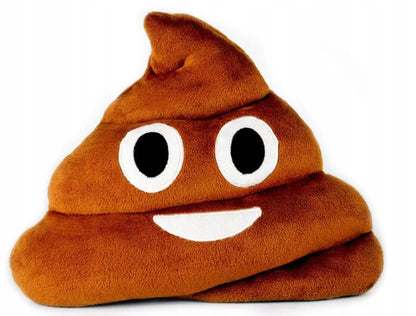 Juokinga „Poop“ pagalvėlė 35 cm
