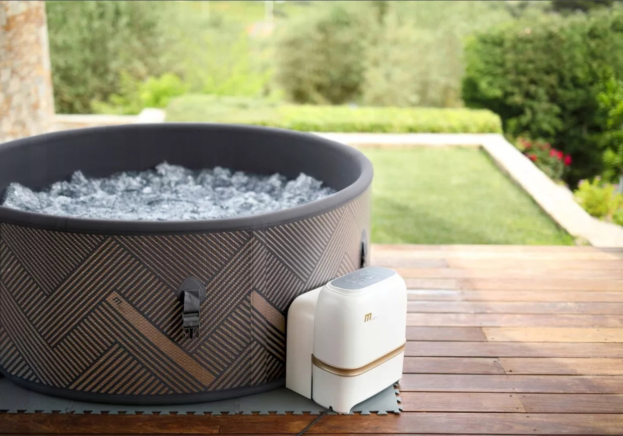Pripučiamas lauko SPA baseinas 930l WiFi OZONO UVC pilnos komplektacijos ŽIEMA/VASARA