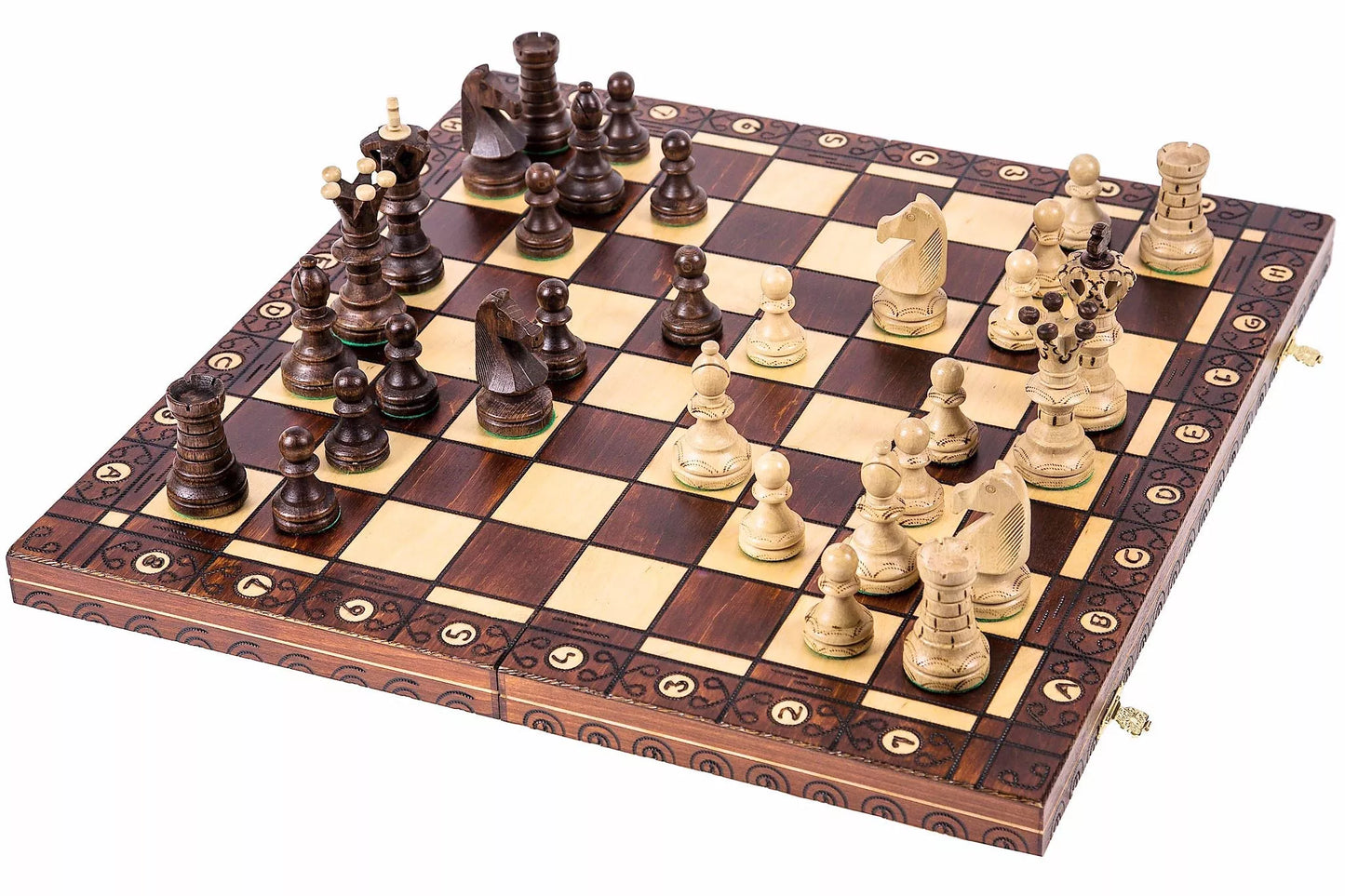 SQUARE – MEDINIAI ŠACHMATAI – 54 cm – PUIKI DOVANA
