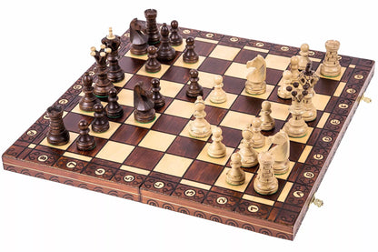 SQUARE – MEDINIAI ŠACHMATAI – 54 cm – PUIKI DOVANA