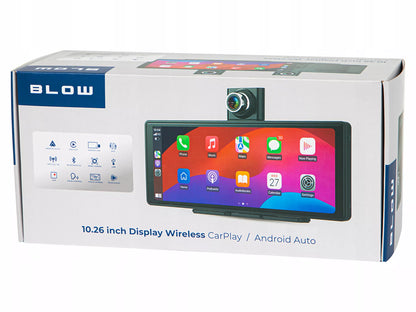 Automobilio multimedijos stotelė – radijas su Android Auto, CarPlay ir kamera