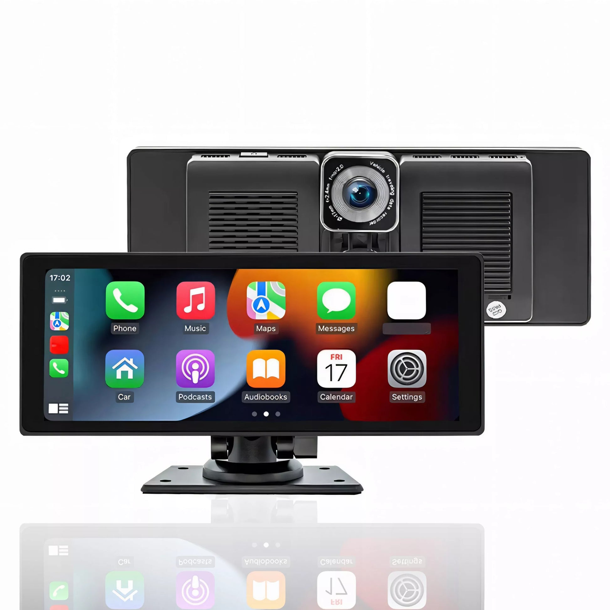 Automobilio multimedijos stotelė – Apple CarPlay, Android Auto, parkavimo kamera