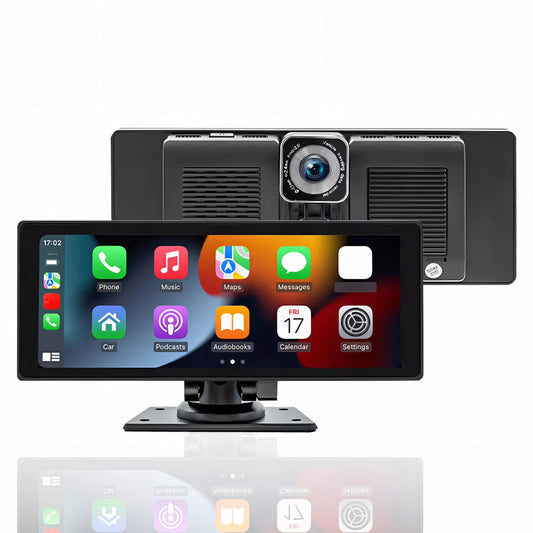 Automobilio multimedijos stotelė – Apple CarPlay, Android Auto, parkavimo kamera