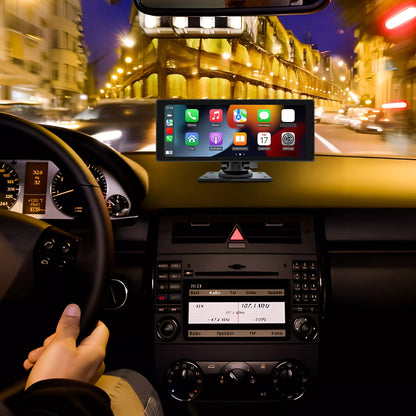 Automobilio multimedijos stotelė – Apple CarPlay, Android Auto, parkavimo kamera