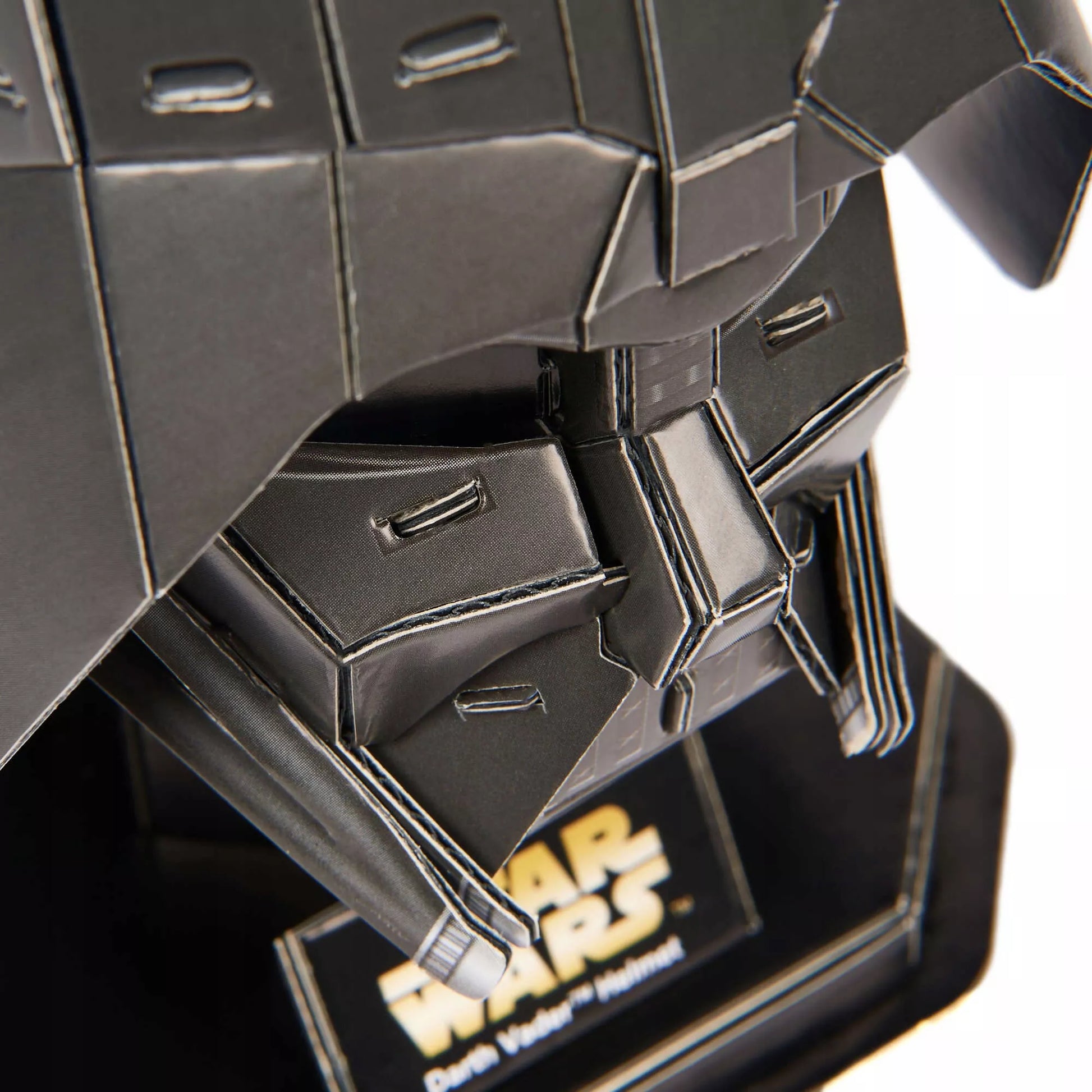 STAR WARS tamsiojo p. Vaderio šalmo 3D modelio dėlionė (4D Build)