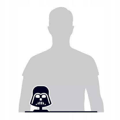 STAR WARS tamsiojo p. Vaderio šalmo 3D modelio dėlionė (4D Build)