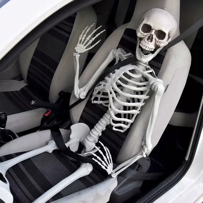 Dydelis (170 cm) skeletas - tamsi Halloweeno dovana ir dekoracija