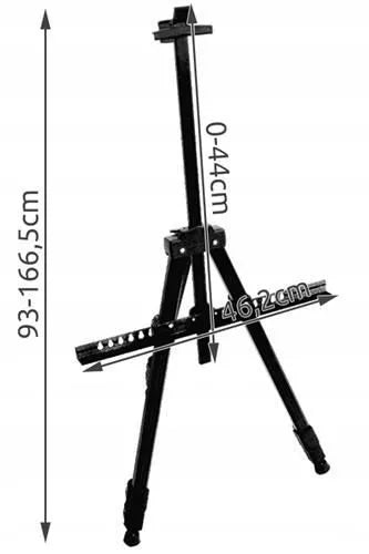 ALIUMININĖ TAPYMO STOVAS VAIKAMS DĖKLAS 170cm