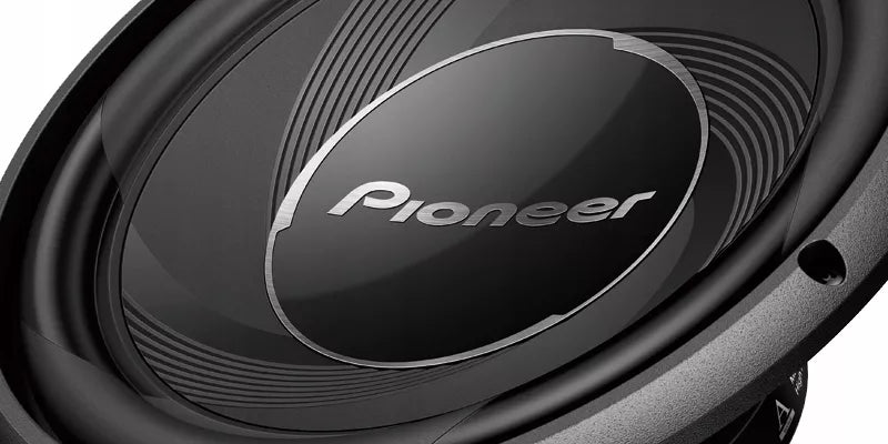 Pioneer 30 cm (12″) MDF žemų dažnių garsiakalbių dėžė — 1400 W subwoofer