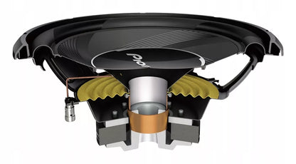 Pioneer 30 cm (12″) MDF žemų dažnių garsiakalbių dėžė — 1400 W subwoofer