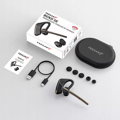 „Bluetooth 5.2 ausinės vairuotojui Feegar BOND SE 24 val. CVC DSP telefonui“