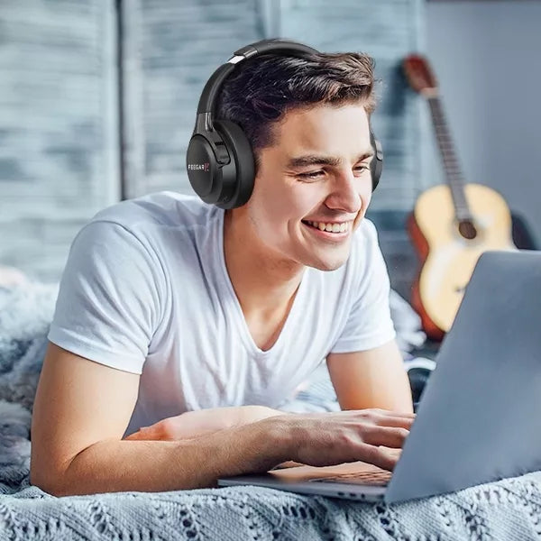 Belaidės ausinės FEEGAR Mello, 65H Bluetooth, Mikrofonas