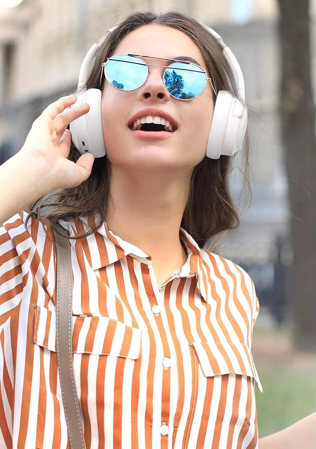 Belaidės ausinės -  Bluetooth 5.3 Mikrofonas