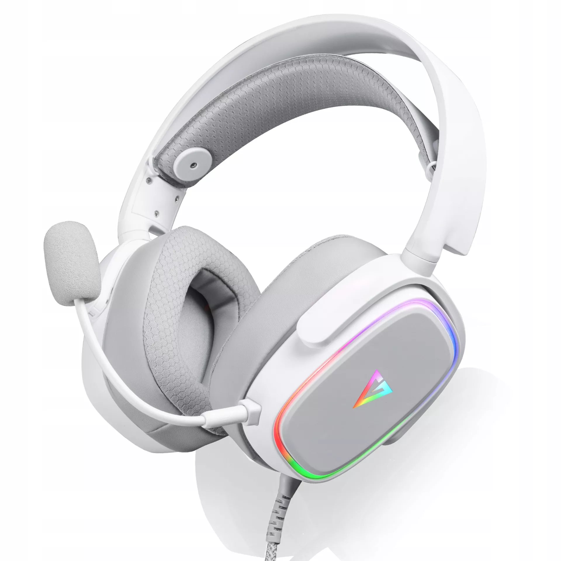 Žaidimų ausinės „MODECOM Volcano Prometheus“, USB, RGB LED su mikrofonu