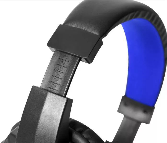 Laidinės žaidimų ausinės su mikrofonu RGB apšvietimu kompiuteriui