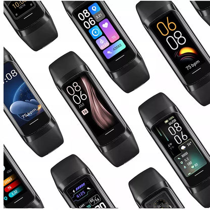 Smartwatch Sportinė apyrankė EKG Pulsas Žingsniai Kcal Kraujospūdis Temperatūra
