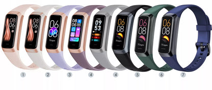 Smartwatch Sportinė apyrankė EKG Pulsas Žingsniai Kcal Kraujospūdis Temperatūra