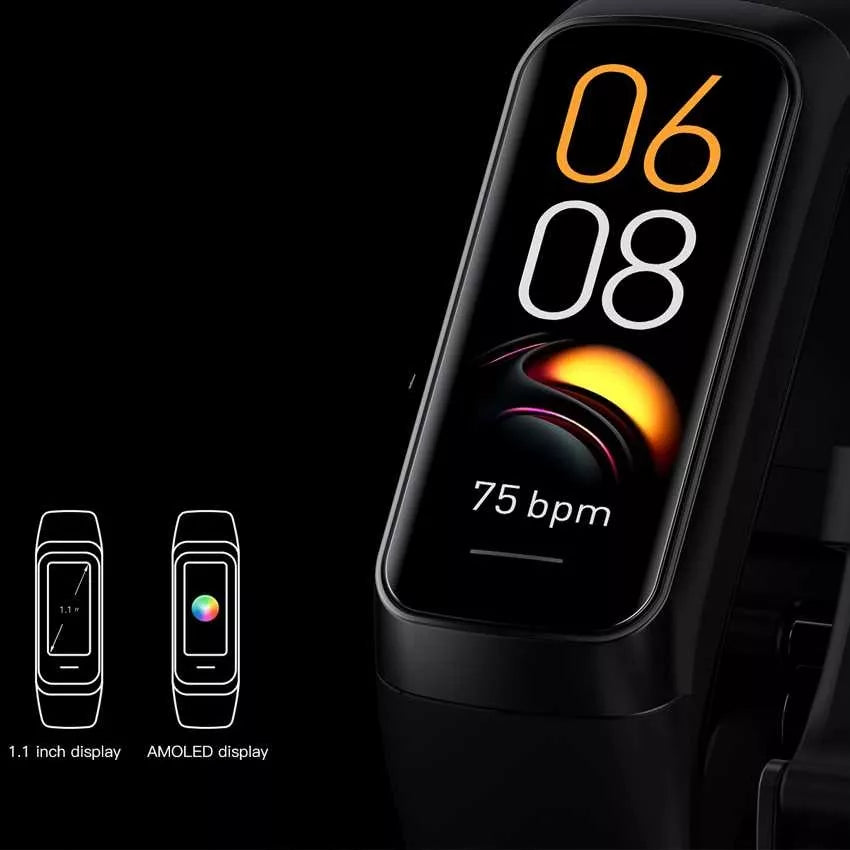 Smartwatch Sportinė apyrankė EKG Pulsas Žingsniai Kcal Kraujospūdis Temperatūra
