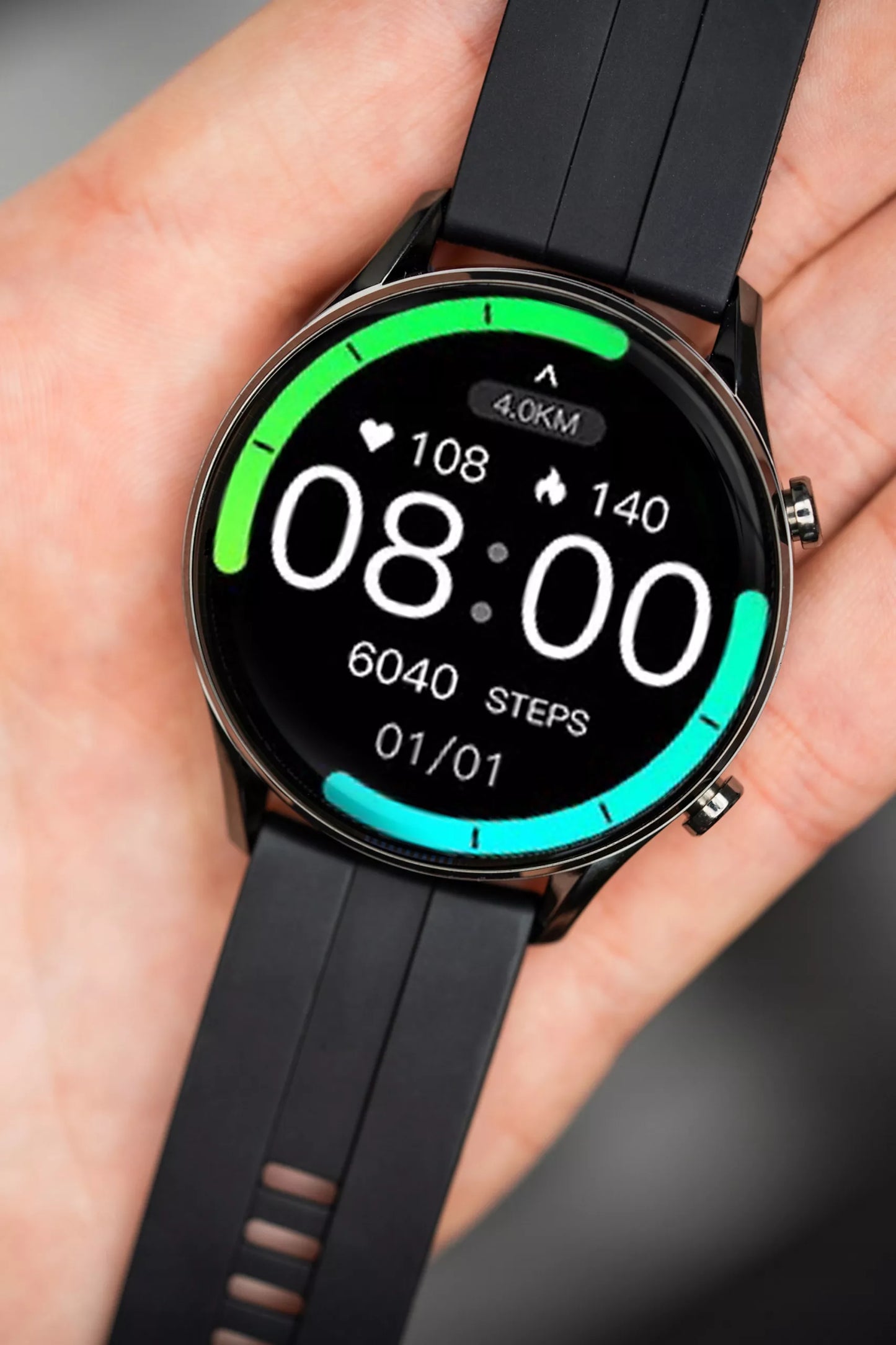 Išmanusis laikrodis Oromed Oro-Smart Fit 7 Pro | Amoled Ip68 Pulsas Žingsniai