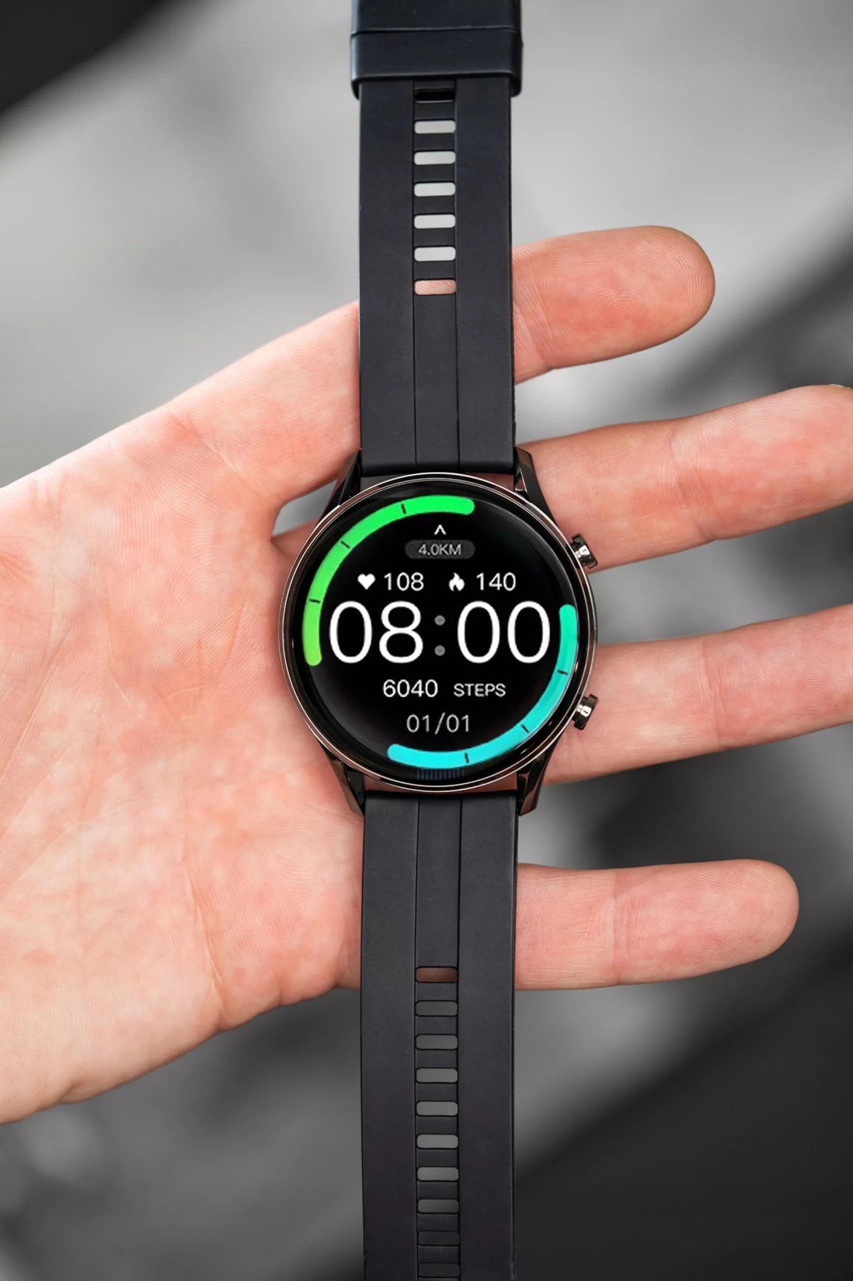 Išmanusis laikrodis Oromed Oro-Smart Fit 7 Pro | Amoled Ip68 Pulsas Žingsniai