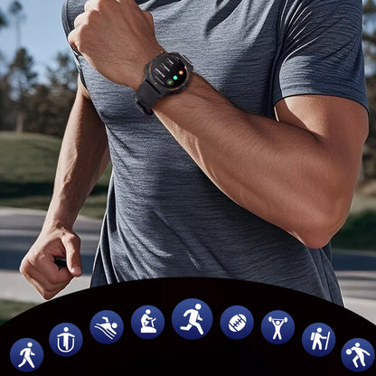 Išmanusis laikrodis Zegarek MENU PL Chat GPT Sport Pokalbiai Kumi smart watch Zegarek