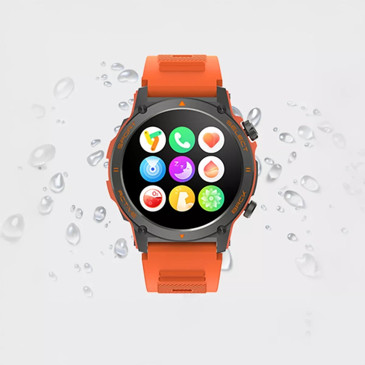 Išmanusis laikrodis Zegarek MENU PL Chat GPT Sport Pokalbiai Kumi smart watch Zegarek