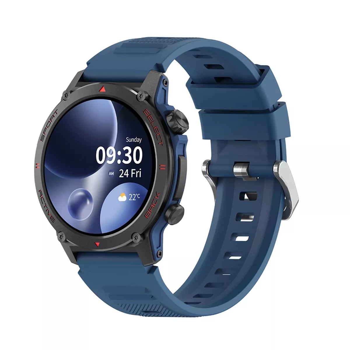 Išmanusis laikrodis Zegarek MENU PL Chat GPT Sport Pokalbiai Kumi smart watch Zegarek