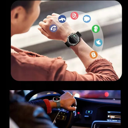 Sportinis Išmanusis Laikrodis su Kompasu - AMOLED Ekranas, IP68, Širdies Ritmas, Žingsniai, Miego Funkcijos