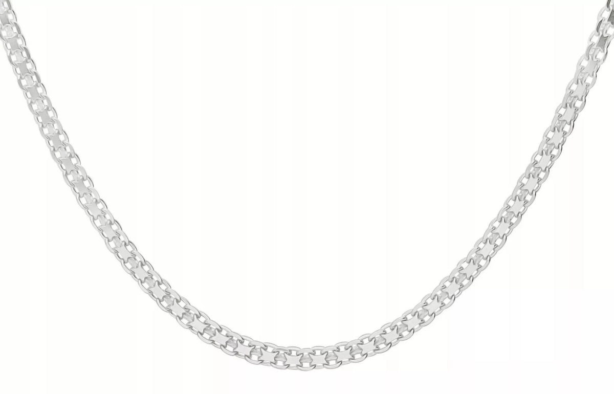 Sidabrinė moteriška grandinėlė, sidabro 925 praba, 50 cm ilgio