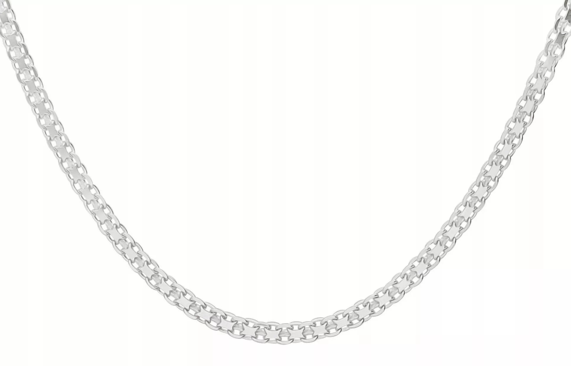Sidabrinė moteriška grandinėlė, sidabro 925 praba, 50 cm ilgio