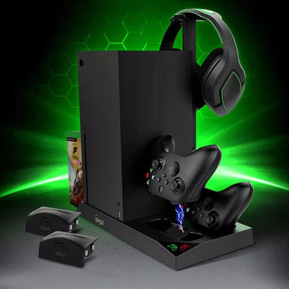 iPega aušinimo stotelė Xbox Series X su dviem valdikliais
