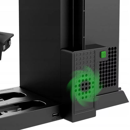 iPega aušinimo stotelė Xbox Series X su dviem valdikliais
