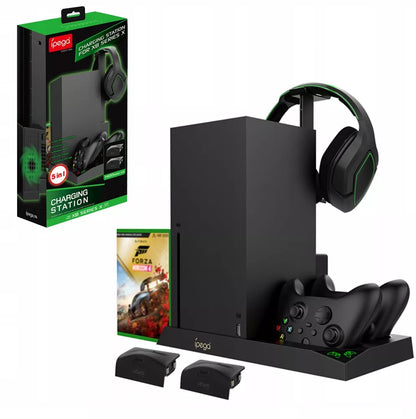 iPega aušinimo stotelė Xbox Series X su dviem valdikliais