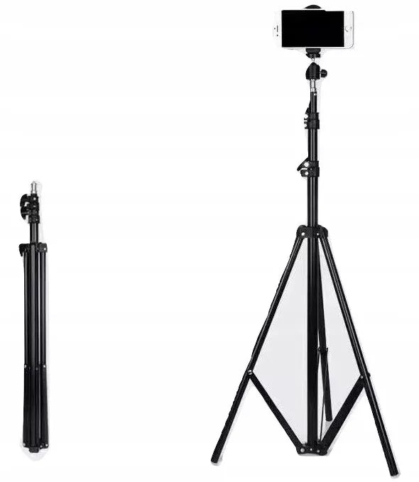 Tripod stovas fotoaparatui ir telefonui vaizdo įrašams 72-210 cm AUKŠTAS