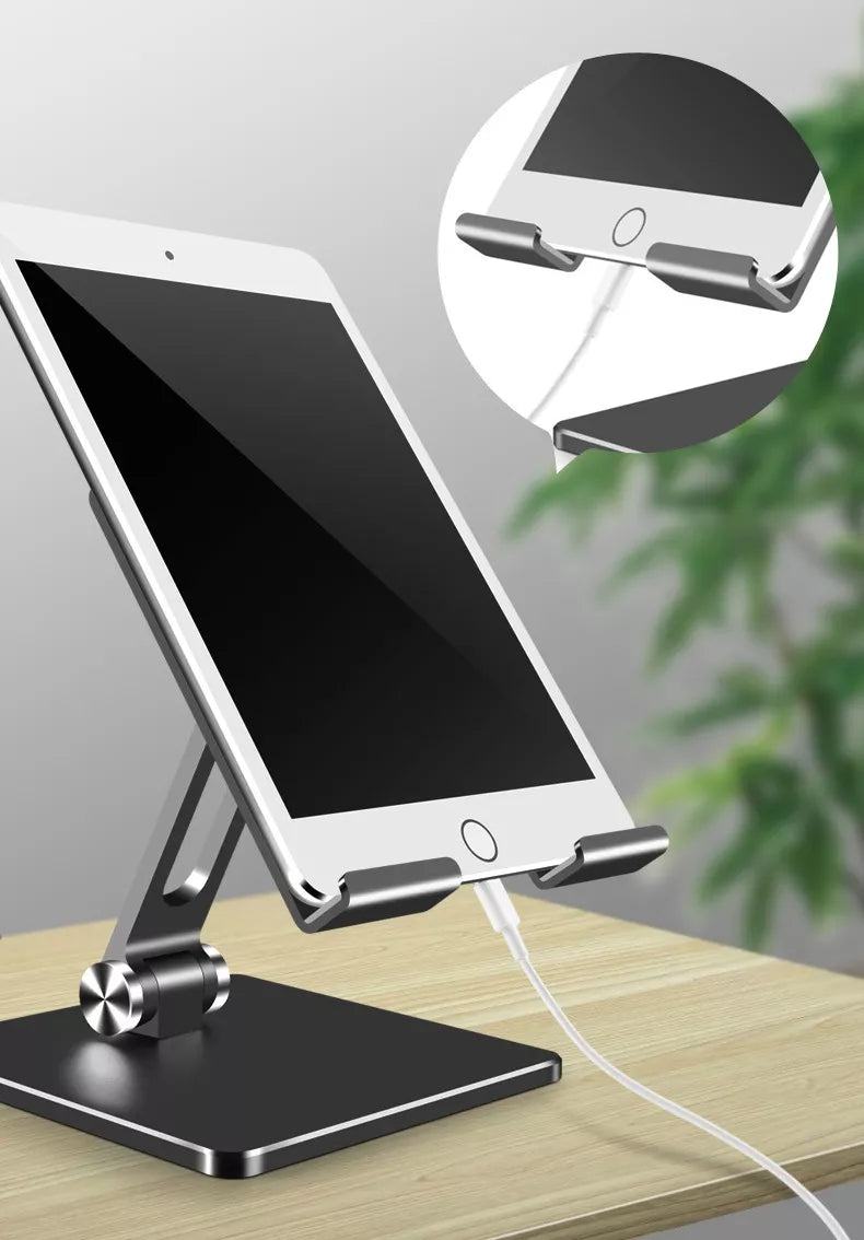 Reguliuojamas planšetės stovas ant stalo APPLE, SAMSUNG, LENOVO