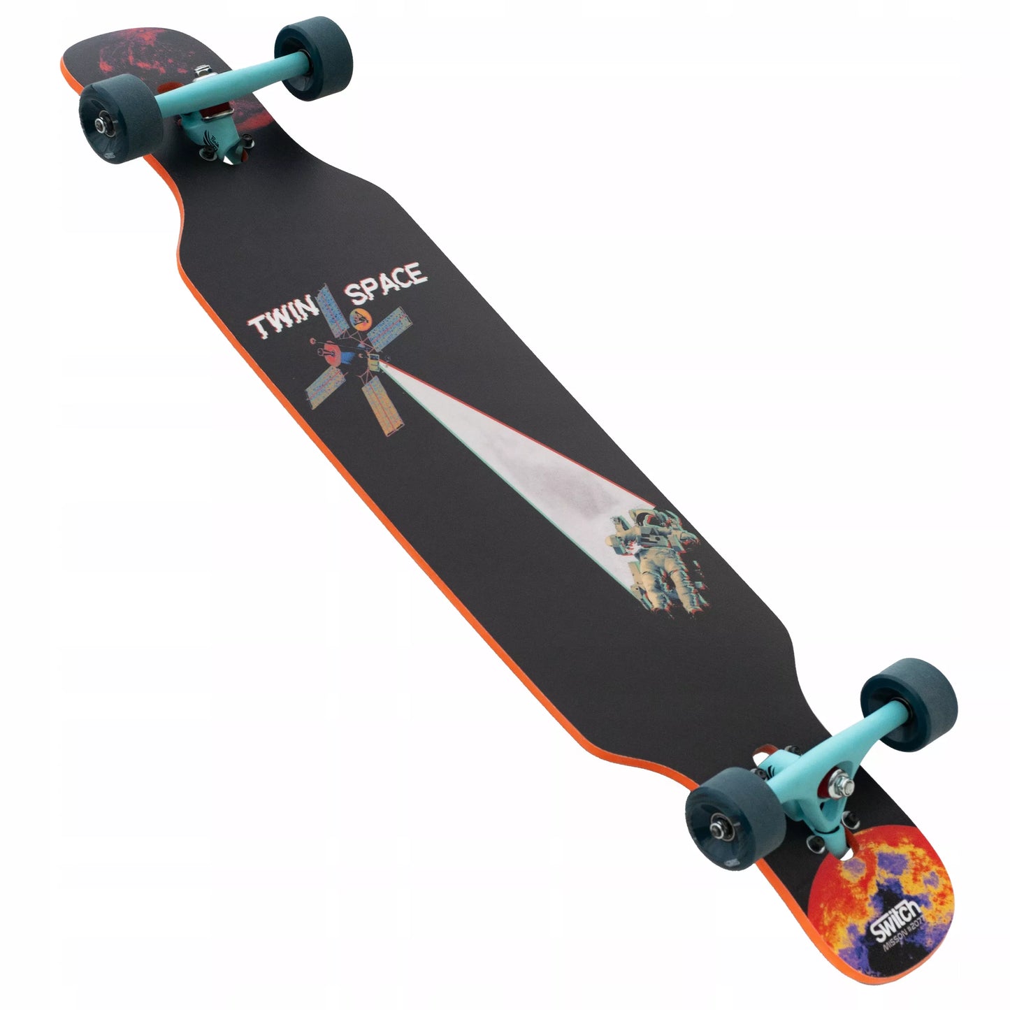 Switch riedlentė Longboard TWIN 41 – freestyle Space komplektas