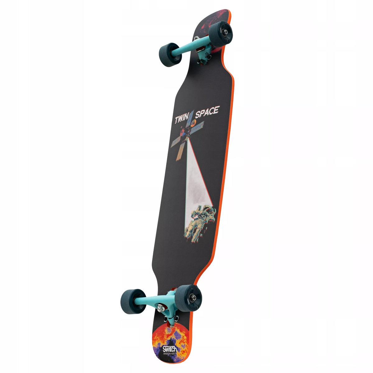 Switch riedlentė Longboard TWIN 41 – freestyle Space komplektas